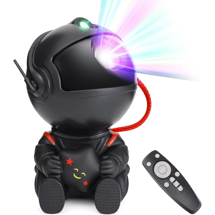Joyzzz Galaxy Projector, Star Projector with 360 Degree Rotation, Astronaut Projector with Remote Control, 8 Star Light Modes, Space Projector Night Light for Kids, Ceiling, Room Decor, Gifts