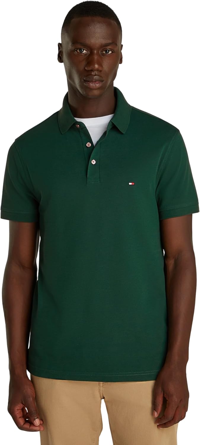 Tommy Hilfiger Mens 1985 Slim Polo Shirt (pack of 1)