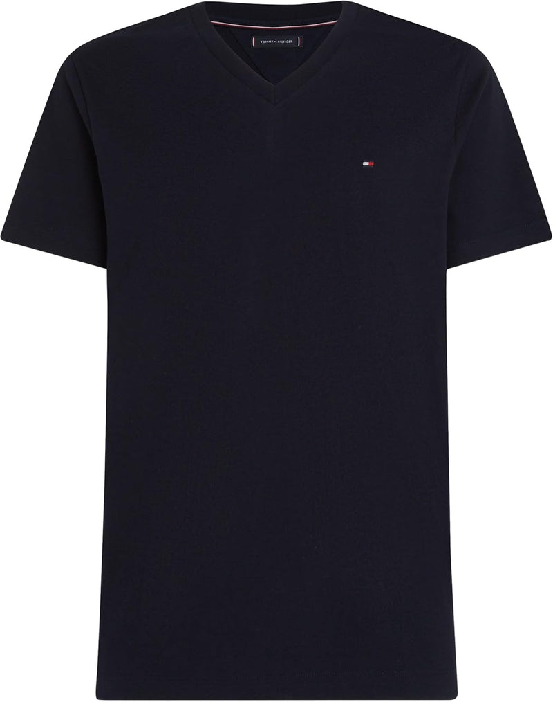 Tommy Hilfiger Mens Core Tommy Flag Logo Tee T-Shirt