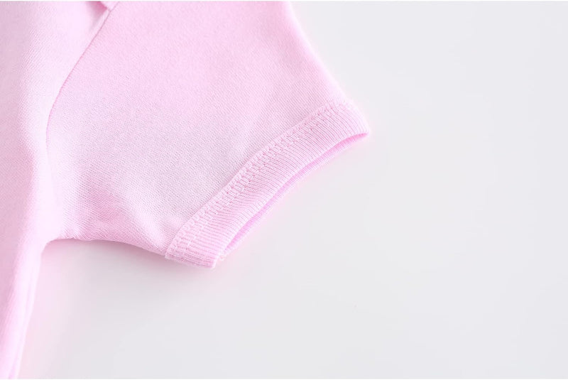 MAMIMAKA Unisex-Baby 2-pack Solid One-Piece Newborn Twins I Love Papa I Love Mama Bodysuits 0-24Months Boys and Girls