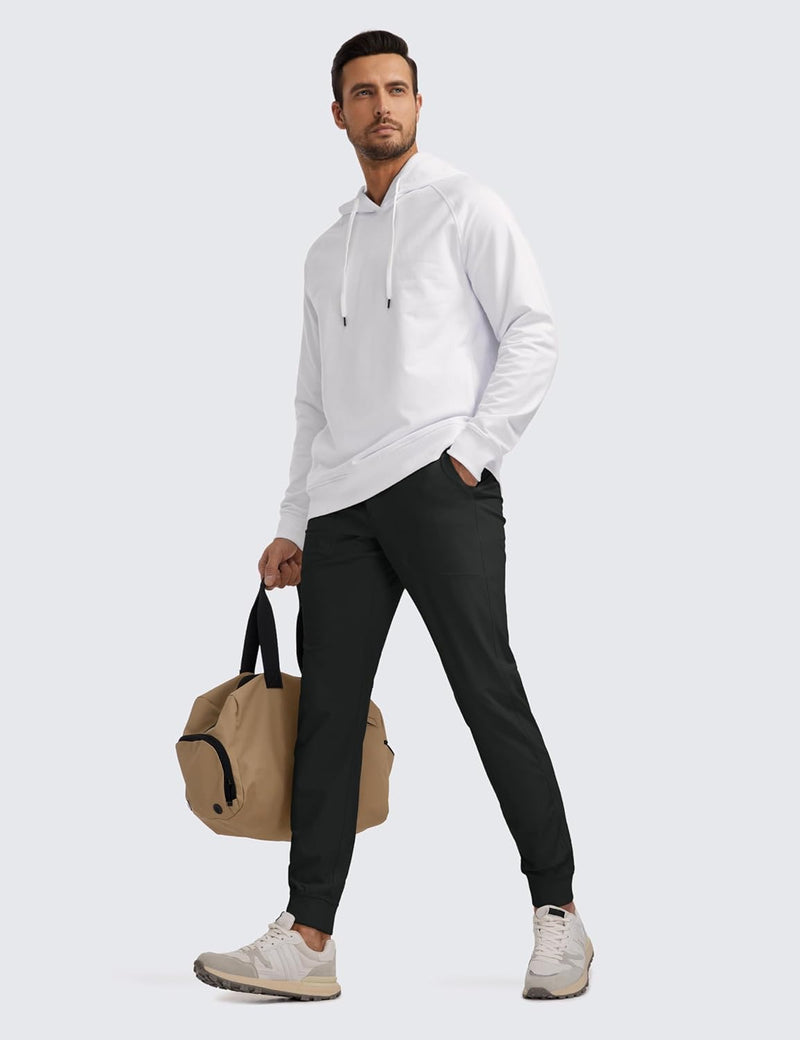 CRZ YOGA All Day Comfy Golf Joggers Pants for Men 30'' Quick Dry Lightweight Stretch Work Casual Joggers with Pockets