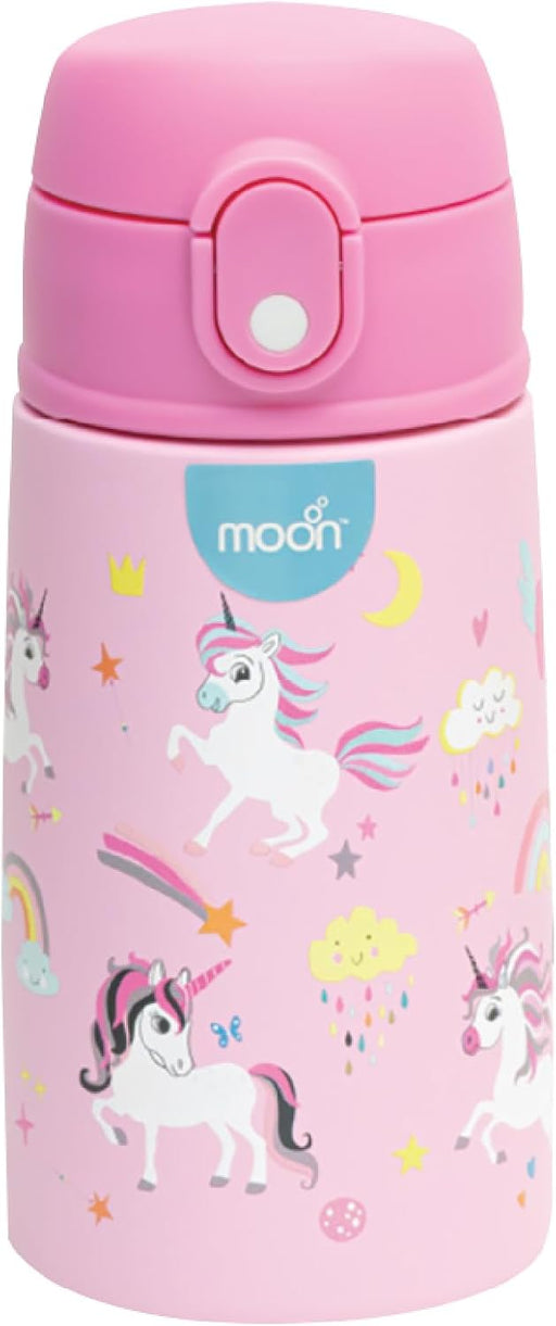 Kids Insulated Water Bottle -BPA-Free, Leak-Proof Sipper Lid, Stainless Steel, Eco-Friendly, Keeps Drinks Cold or Hot for Hours,Ideal for School,Toddlers & Kids - Purple - Pink