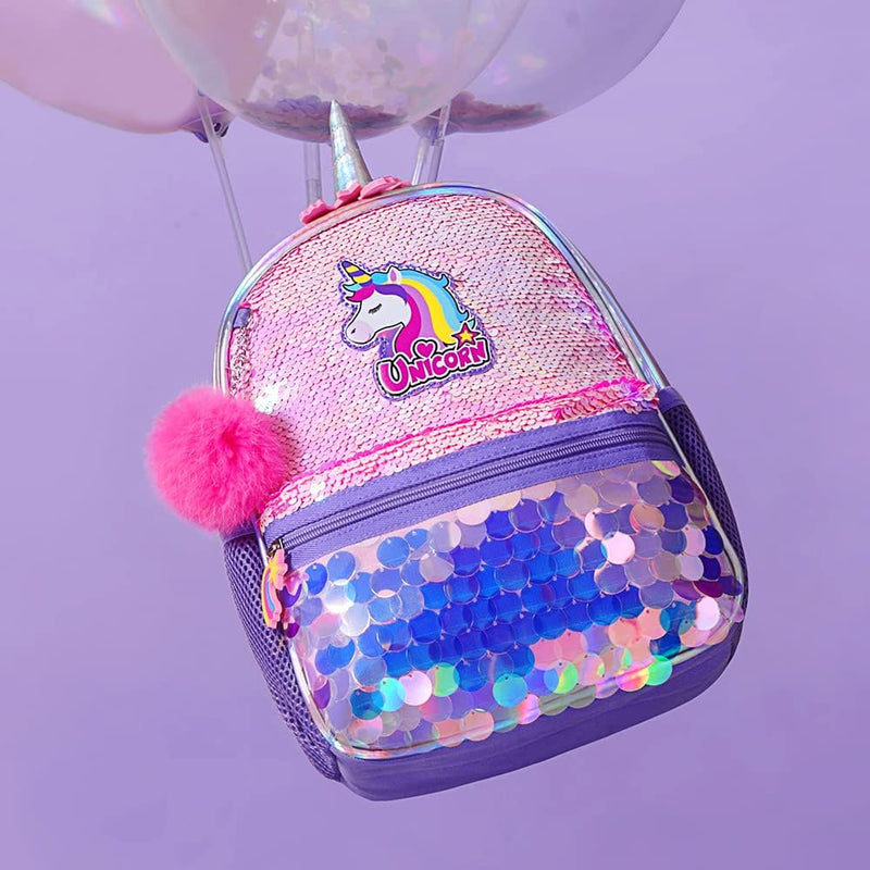 Eazy Kids Unicorn Sparkle Backpack - Pink