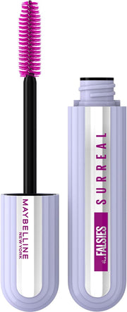 Maybelline Extension Mascara, Salon-Like Extension, Length & Volume, Long-Lasting 24H Buildable Formula, The Falsies Surreal, Black