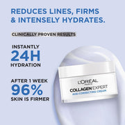 LOréal Paris Collagen Expert Anti-Aging & Firming Cream with Collagen + Peptides - 50 ml