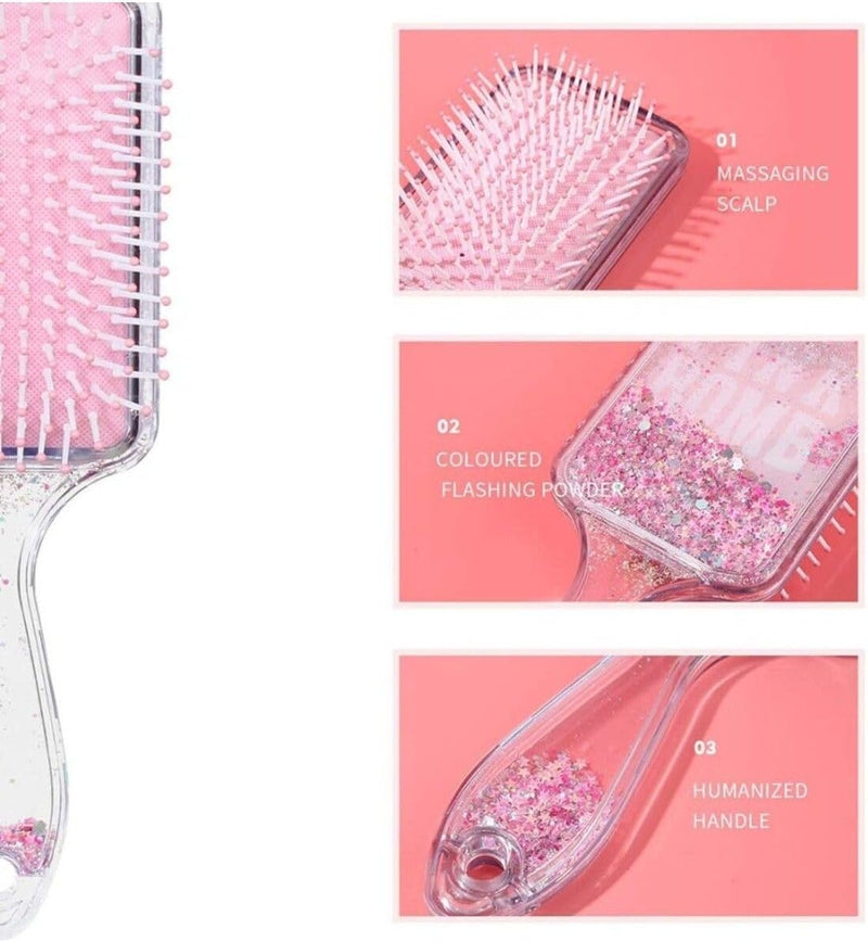 MINISO Hair Detangling Brush, Flexible Bristles (detangle)