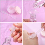11Pcs Travel Bottles for Toiletries, Leak Proof Travel Size Bottles 80ml Travel Containers with Bag Liquid Refillable Empty Travel Bottles Set for Lotion Shampoo Conditioner Liquid, BPA Free with Bag,