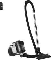 Midea Vacuum Cleaner 1800W Bagless Canister 2L Dust Capacity With HEPA Filter, Easy Emptying, 200W Suction power, Washable Filter For Pet Hair, Carpet, Tile, Hard Floor, White - MC08MEWH