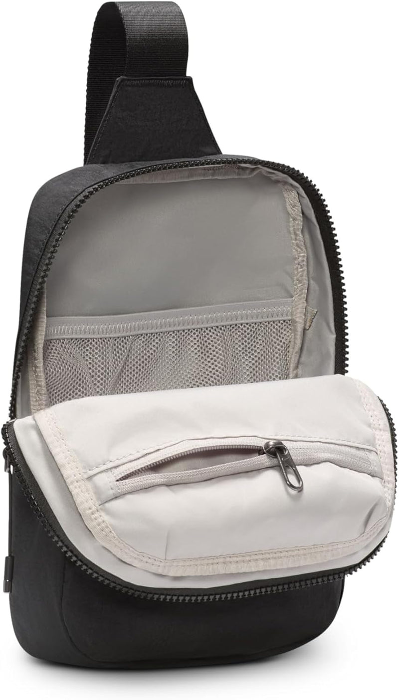 Nk Aura Crossbody Unisex Crossbody Bags, Black/Black/(Gunmetal), MISC