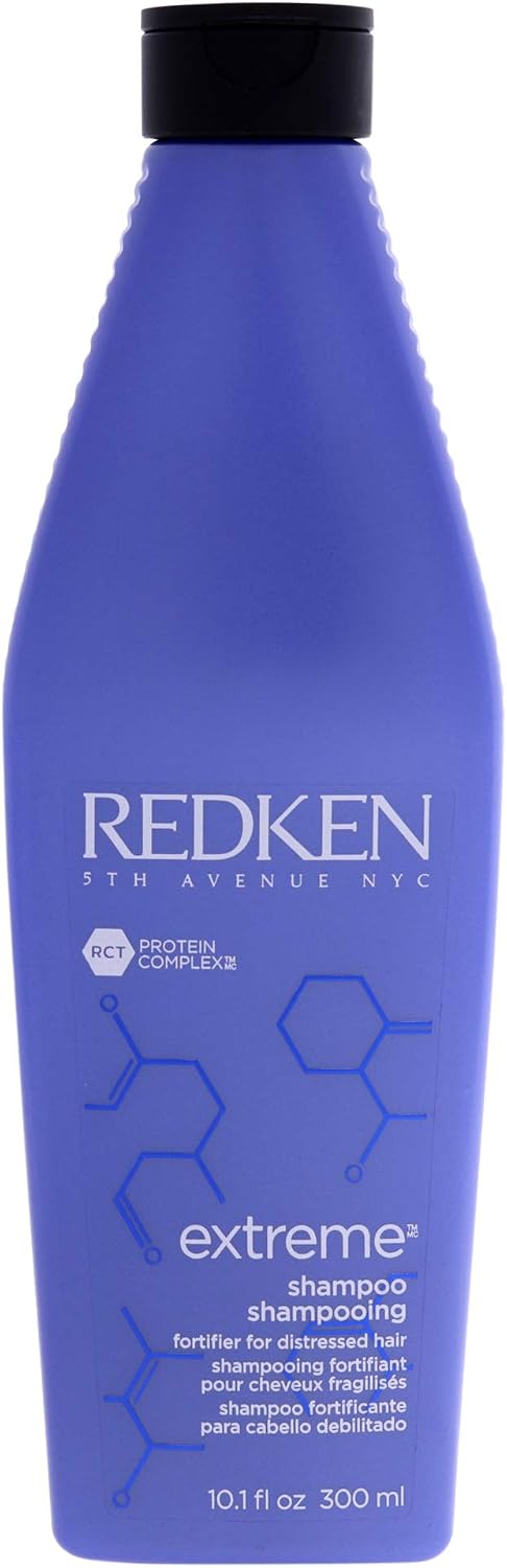 Extreme Shampoo Strengthen & Repair Damaged Hair For Damaged Hair Infused With Proteins 300ml - 10.1 Fl Oz