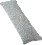 Body Pillow, Cooling Memory Foam Body Pillows for Adults Sleeping, Long Pillow for Bed, Big Large Firm Full Body Pillow for Side Sleeper with Grey Cover, 54x20 Inches - Cooling Grey