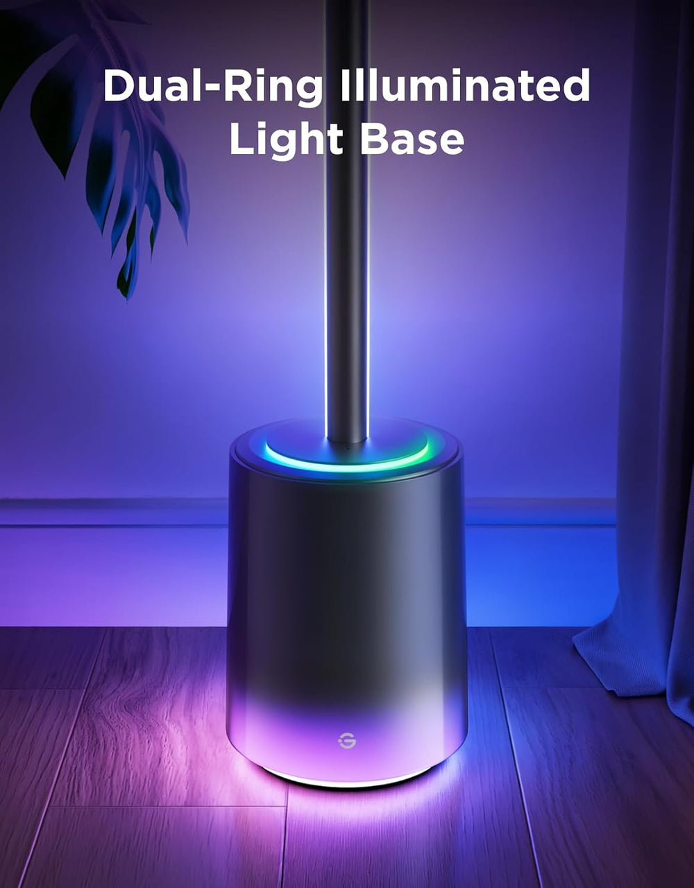 Floor Lamp 3 with Luminblend+ Technology,RGBWWIC 2100lm Standing Lamp Work with Matter,1000-10000K Modern Floor Lamp for Living Room, Bedroom, Corner Lamp with Dynamic Scenes