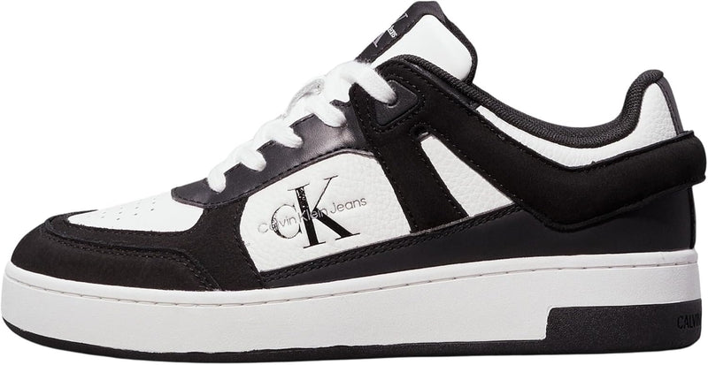 Jeans CK Women EVA RUNNER LOW SOCK Low Top - Black/Bright White