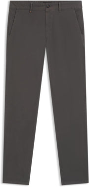 Men's Chino Slim Fit Chino Made of Elastic Cotton Satin - Grey20