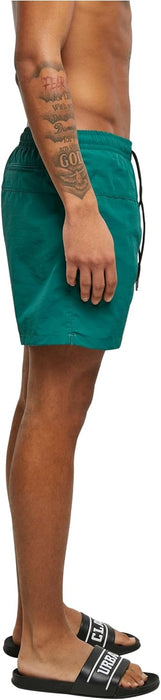 Urban Classics mens Block Swim Shorts Swim Trunks