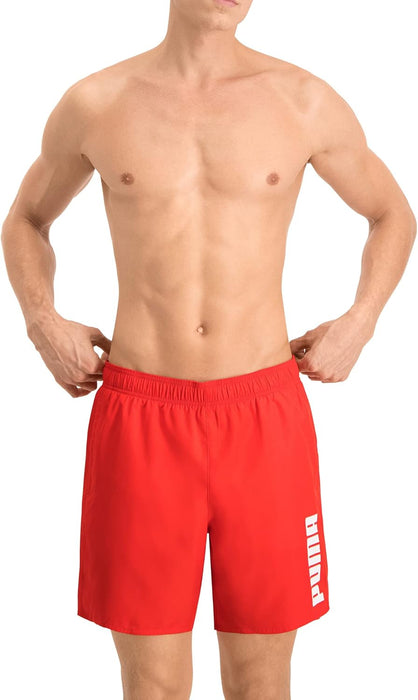 PUMA Men's Swim Men's Mid Shorts Swim Trunks