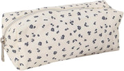 Bows Pencil Case, Practical Pencil Bag, Blue (Navy Blue), 18.5 x 6 x 7 cm, Casual - Blue (Navy Blue)