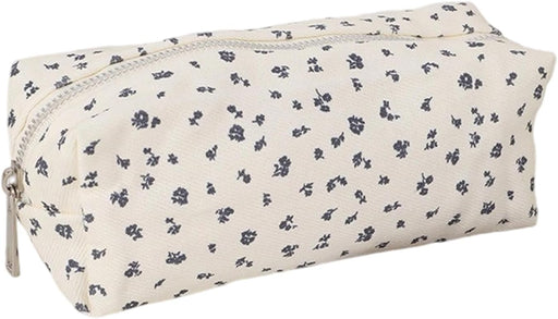 Bows Pencil Case, Practical Pencil Bag, Blue (Navy Blue), 18.5 x 6 x 7 cm, Casual - Blue (Navy Blue)