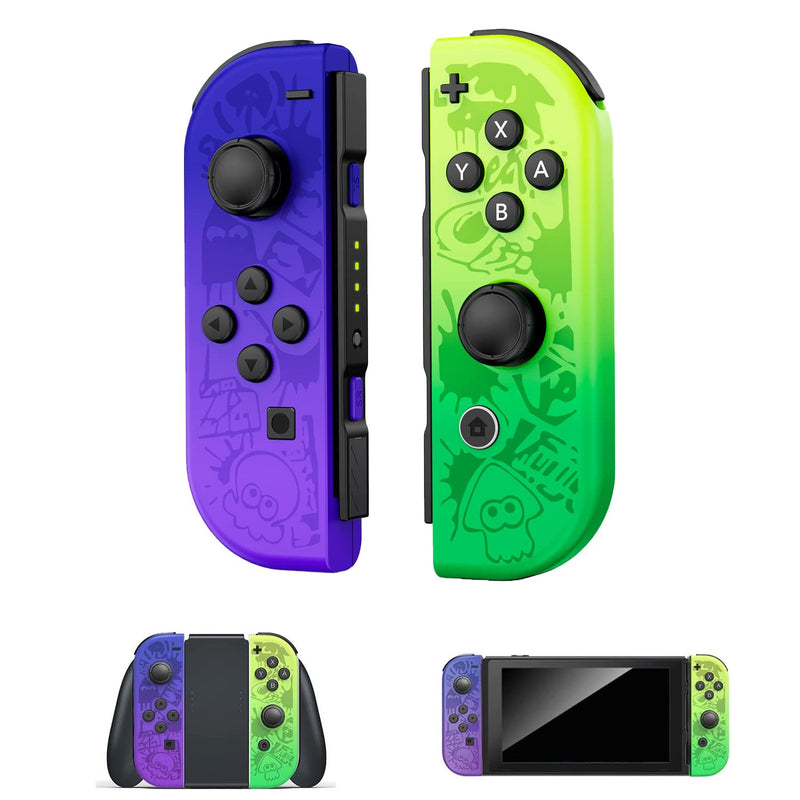 Joy Cons for Nintendo Switch, L/R Wireless Replacement Joypad Controller
