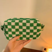 XPONNI Small cosmetic bag cute makeup bag y2k accessories aesthetic make up bag y2k purse cosmetic bag for purse, blue
