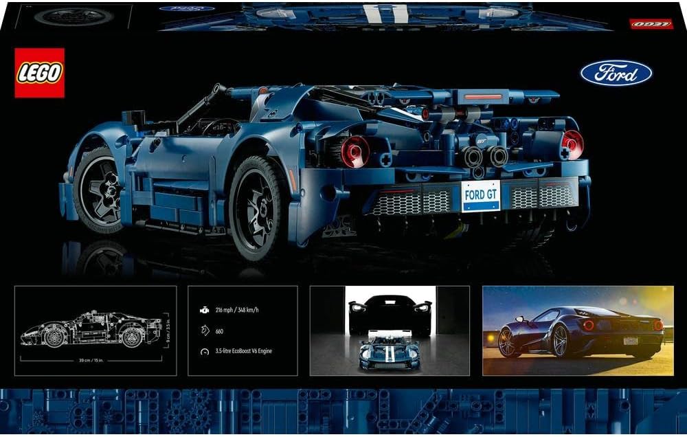 Technic 2022 Ford GT 42154 Building Kit for Adults (1,466 Pieces) – image 7