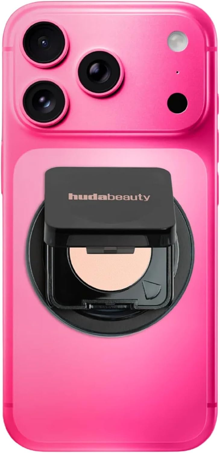 Huda Beauty Easy Bake Pressed Powder Phone Grip 1.3g - Banana Bread - Airbrush Matte Finish - Banana Bread