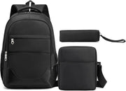 Kids Cute Backpack Set for School, 5PCS Kwaii School Bag Large-capacity, Girls Boys Back to School Book Bag Backpack for Teen - D/back