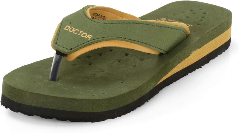 DOCTOR EXTRA SOFT Ortho Care Diabetic Orthopaedic Pregnancy Super Comfort Dr Flipflops and House Slippers For Women's and Girl's D-18