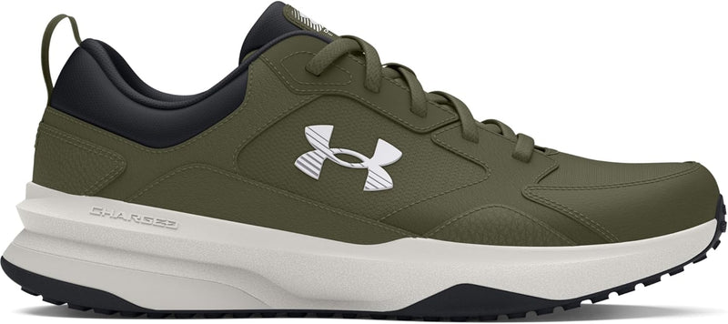 Charged Edge mens Sneaker - (302) Marine Od Green/White Clay/White
