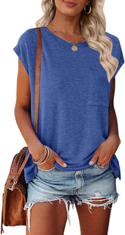 womens Classic Blouse - Royalblue