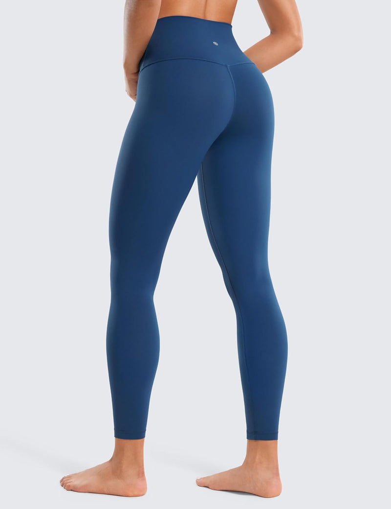 CRZ YOGA Women's Butter Luxe Leggings 25 Inches - High Waisted Buttery Soft Comfort Lounge Leggings