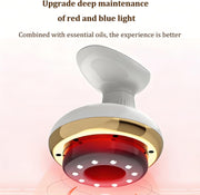 Vacuvia for Cellulite Machine with LED Light & Vibration, 9 Adjustable Suction Levels for Arms, Legs, Abdomen & Back, Rechargeable Handheld Body Massager for Skin Firming & Deep Relaxation