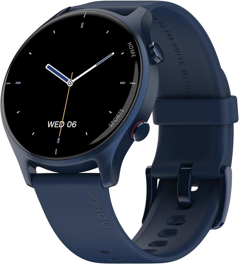 Noise Twist Go Round dial Smartwatch with BT Calling, 1.39" Display, Metal Build, 100+ Watch Faces, IP68, Activity Tracker, Oxymeter (SpO2), 24/7 Heart Rate Monitoring (Jet Black)