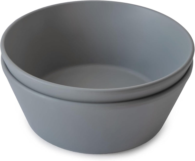 Dinnerware Cups for Kids Set of 2 Reusable BPA Free Dishwasher & Microwave Safe Cups Easy to Hold Made in Denmark (Sage) - Smoke