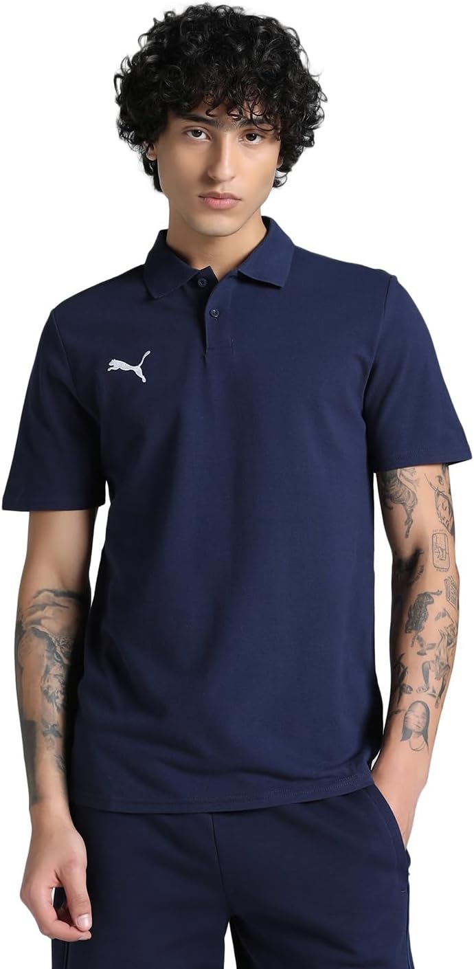 Unisex Teamgoal Casuals Polo Polo - Puma Navy-puma White