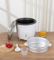 showkah® SC-1600 10L Commercial Rice Cooker – Heavy-Duty Non-Stick Pot with Stainless Steel Basket & Lid, 1600W, Cook/Warm Modes, 100+ Servings for Restaurants, Catering & Events