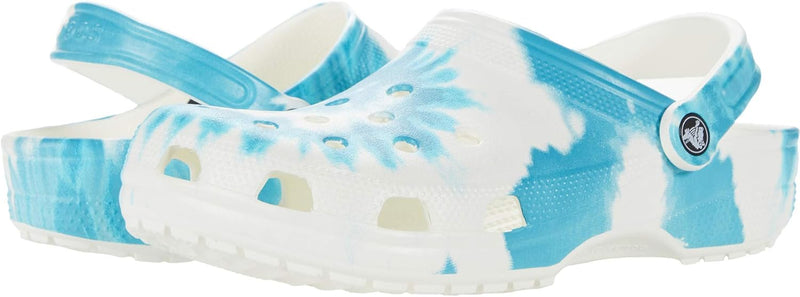 Unisex Adult 10001-411 Classic Clog - Multicolor (Digital Aqua)