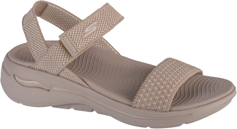 GO WALK ARCH FIT SANDAL womens Sandal - (NATURAL)
