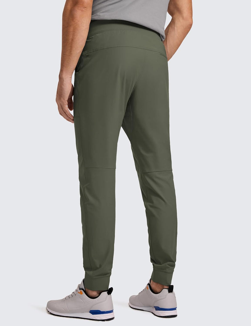 CRZ YOGA All Day Comfy Golf Joggers Pants for Men 30'' Quick Dry Lightweight Stretch Work Casual Joggers with Pockets