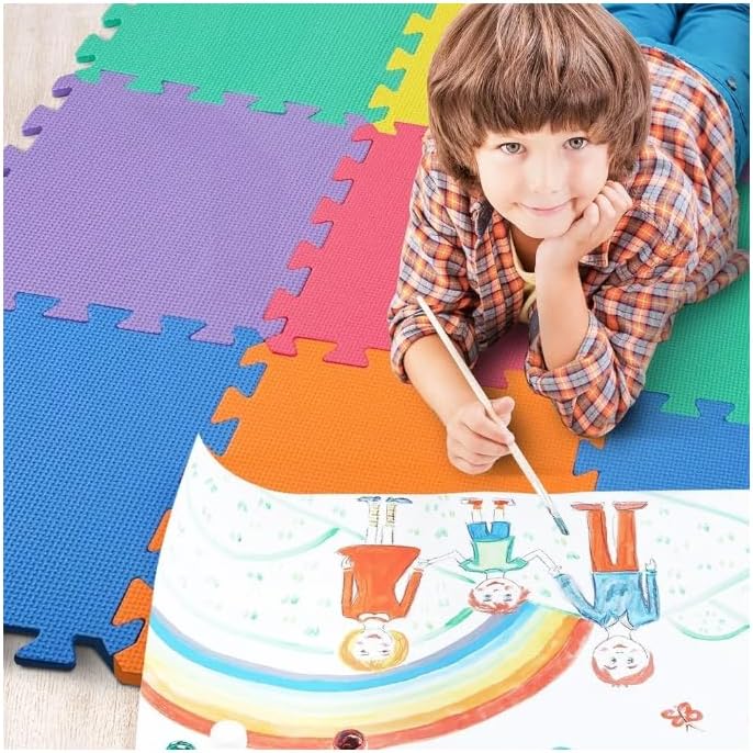 Foldable Baby Play Mat, Extra Large Waterproof Activity Playmats for Babies,Toddlers, Infants, Play & Tummy Time,
