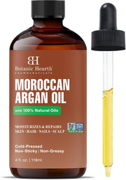 100% Pure Rosemary Oil For Hair Growth 198 ML Infused With Biotin, Jojoba & castor Oil Hair strengthening Treatment Nourishing & Volumizing Non GMO Verified Lightweight formula moisturises, improves combability and gives natural shine without greasy - Argan