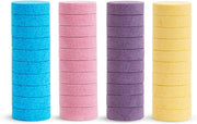 Munchkin Color Buddies Moisturizing Bath Bomb Refills, colorful and fun, bath time activity, 24 Months and above, Pack of 40