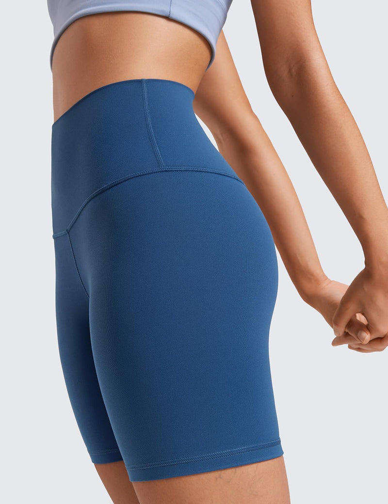 Crz Yoga Women Yoga Leggings Butterluxe Biker Shorts 6", R583a6