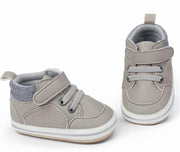 E-FAK Baby Shoes Boys Girls Infant Sneakers Non-Slip Rubber Sole Toddler Crib First Walker Shoes