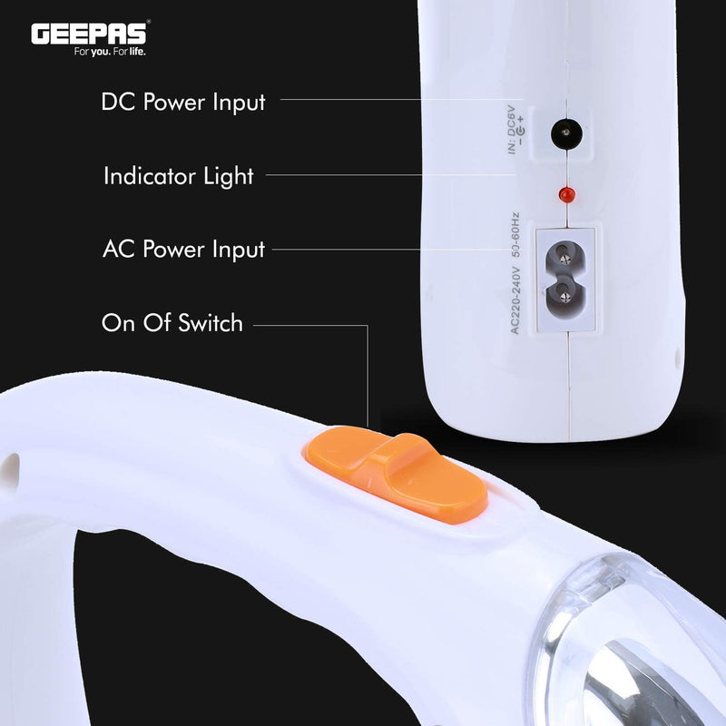 Geepas GE5596 Rechargeable LED Emergency Lantern