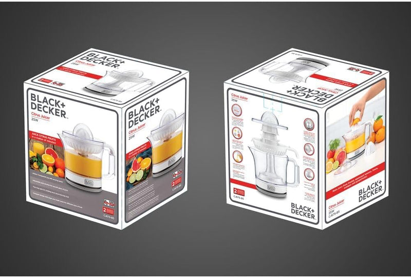 Black & Decker Citrus juicer 600 ML CJ675-B5