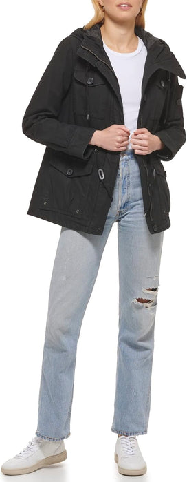 Levi's Women's Cotton Four Pocket Hooded Field Jacket (Standard & Plus Sizes)