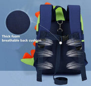 3-6 Year kids bags School Backpack Toddler 3D Comic Elementary Student Schoolbag Waterproof Lightweight Kids Bookbags for Boys Girls (Blue Elephant) - S
