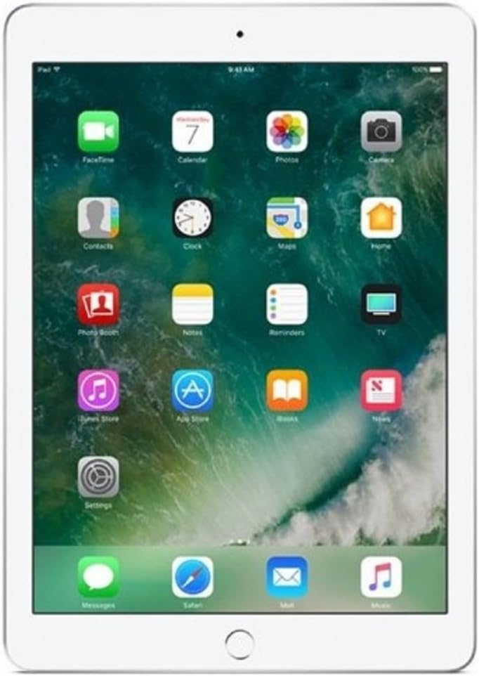 Apple (Refurbished) iPad 9.7" (2018 - 6th Gen), Wi-Fi, 128GB, Silver [With Facetime]
