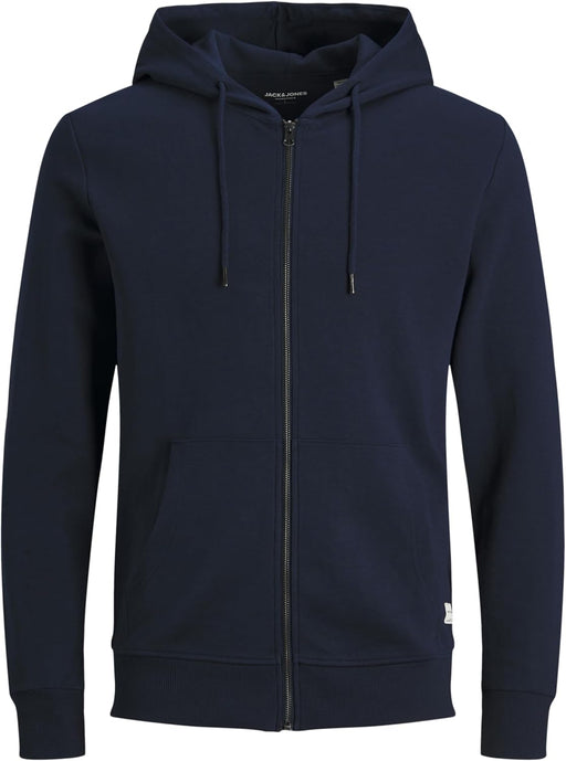 mens Zip Hooded Sweatshirt (pack of 1) - Navy Blazer